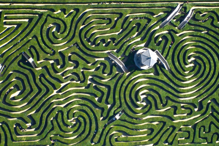 PIN OF THE WEEK: Longleat Hedge Maze – Digitourist
